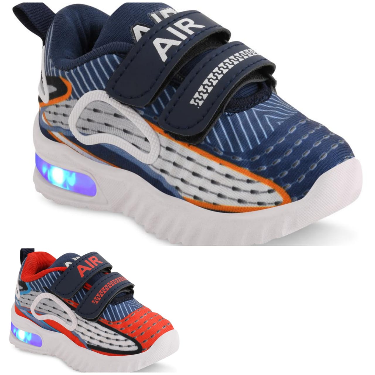 Light-203 Kids Light Shoes High Embossing New Design – Ziplite Footwear